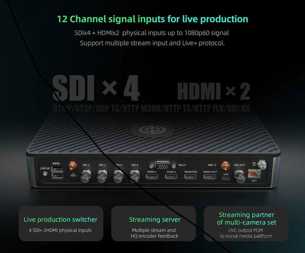 Enterprise Live Streaming, Recording & Switching Console - Image 5