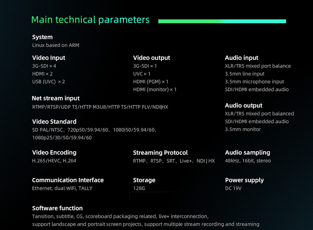Enterprise Live Streaming, Recording & Switching Console - Image 12